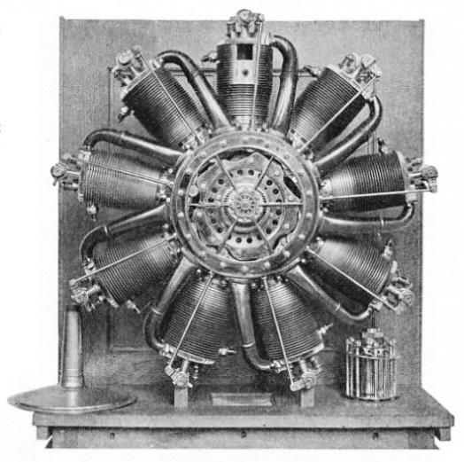 The 80hp Le Rhone Rotary Engine