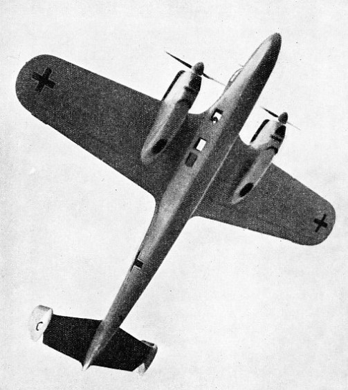The Dornier Do.17 is credited with a maximum speed of 267 miles an hour