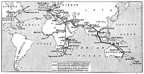 THE TWO TRUNK LINES of Imperial Airways