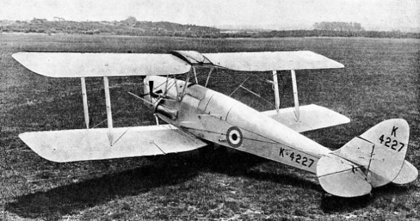 THE TIGER MOTH is the standard aircraft from which pilotless Queen Bee aeroplanes are produced