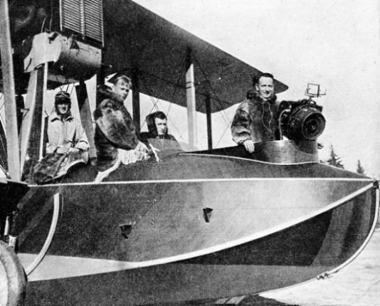 GOVERNMENT AMPHIBIAN FLYING BOAT used during the aerial mapping of areas of central and northern Canada