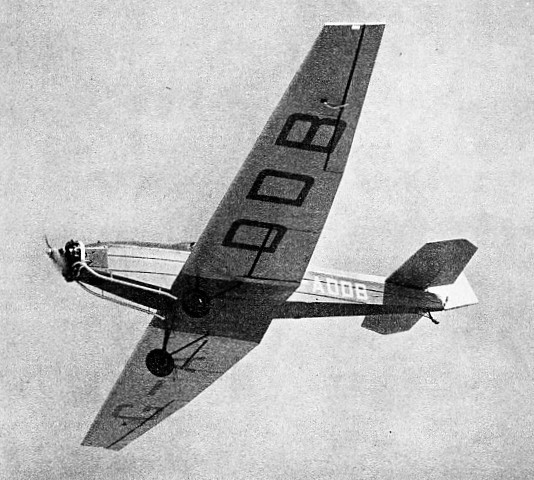 B.A. Swallow Mark II two seat monoplane