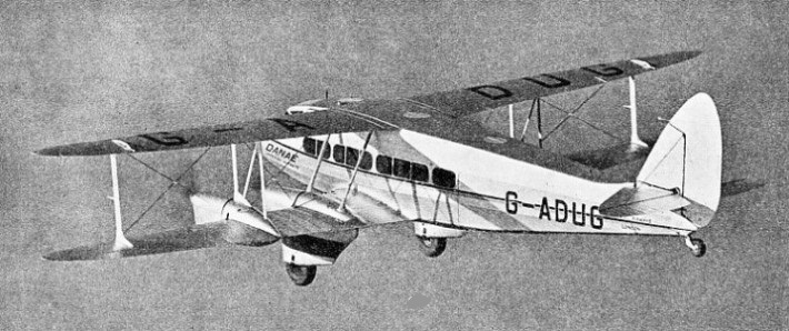 A D.H.86A EXPRESS AIR LINER of Imperial Airways