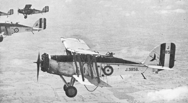  Wapiti aircraft of No. 601 Squadron