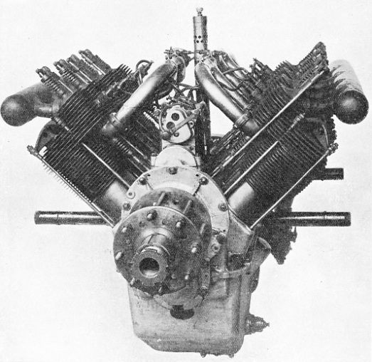 V-TYPE RENAULT AERO ENGINE OF 1913