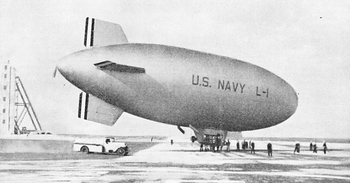 The American non-rigid airship L-1