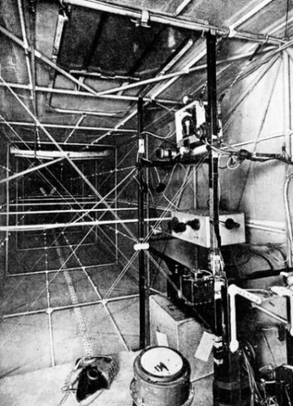 RADIO EQUIPMENT fitted in the Southern Cross for the flight across the North Atlantic