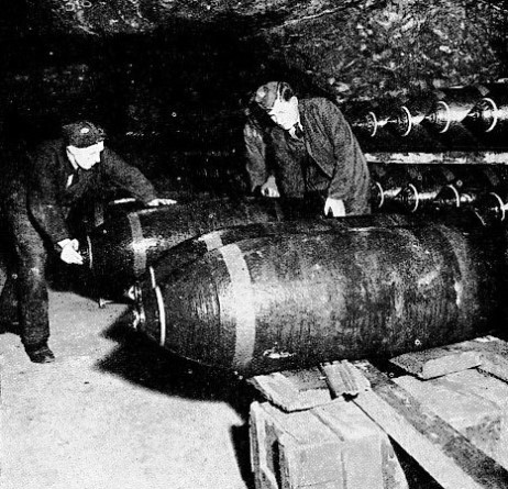 A DISUSED MINE USED AS A BOMB STORE