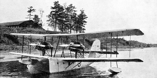 THE MILITARY TYPE VANCOUVER FLYING BOAT 