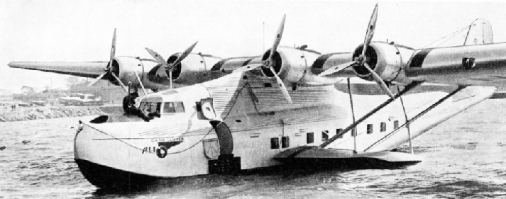 The China Clipper is one of the Martin Model 130 seaplanes