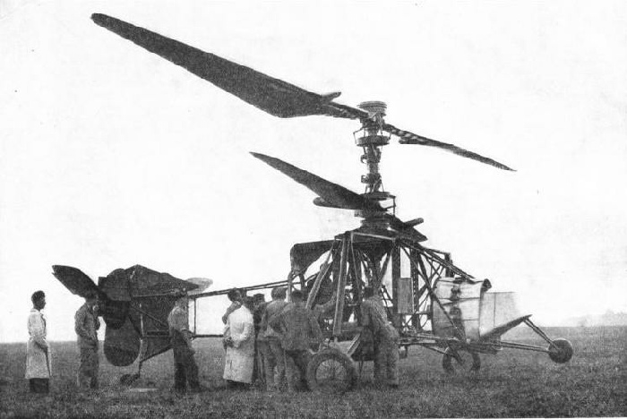 The Breguet-Dorand helicopter