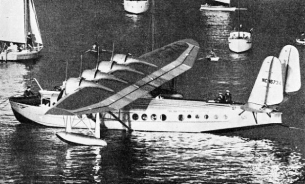 The completion of the clipper’s survey flight from San Francisco