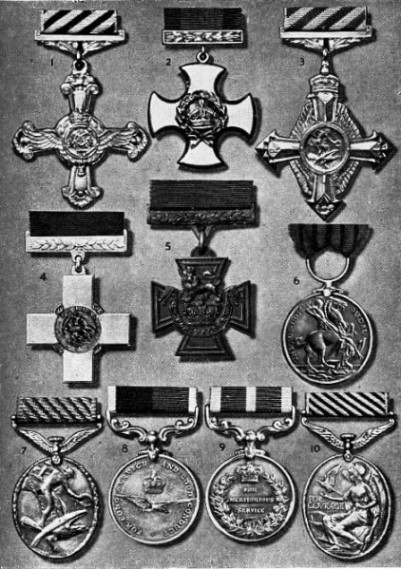 MEDALS AWARDED TO R.A.F. PERSONNEL