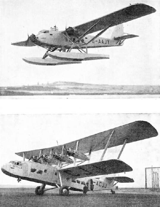 Short Valetta and Short Scylla aeroplanes