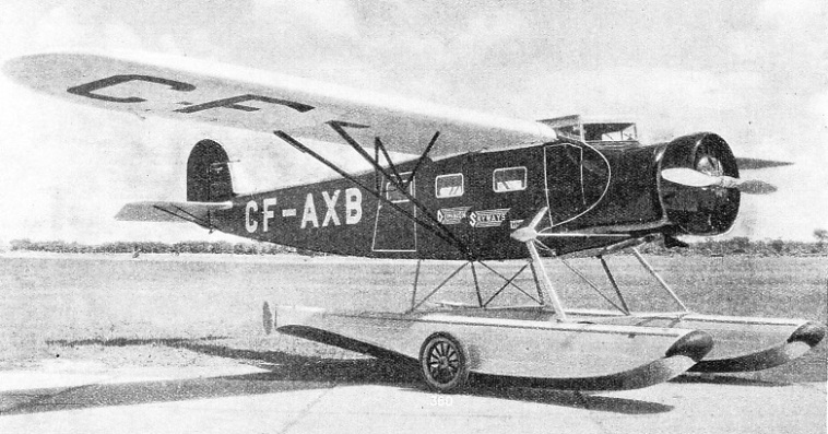A Fairchild 82-B Monoplane